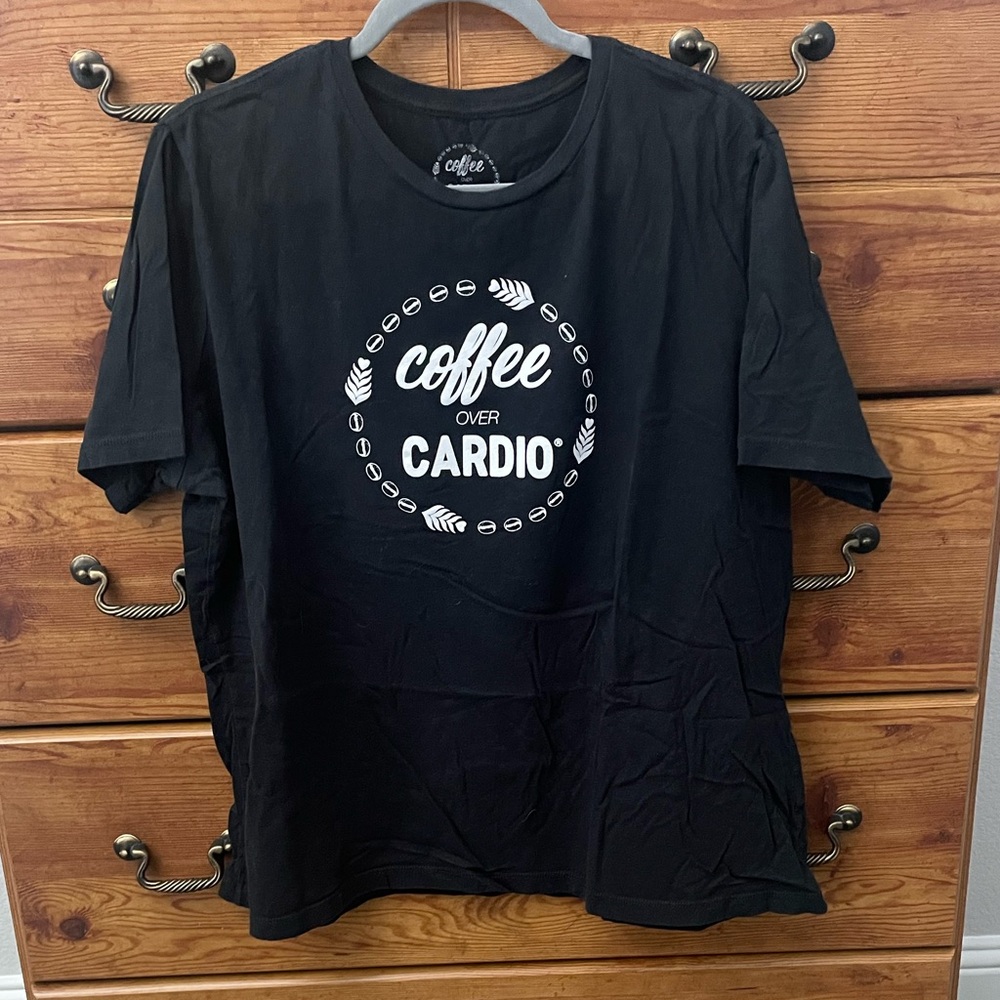 Black Coffee Over Cardio T-Shirt